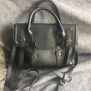 Christian Lacroix genuine leather Satchel Handbag